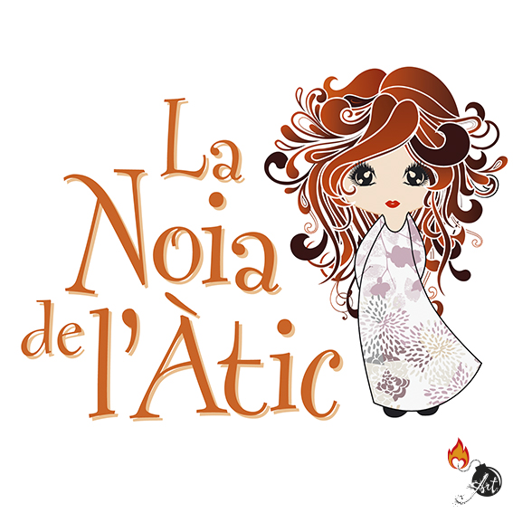 Logotipo para una artesana dedicada a las joyas y la bisuteria. Ubicada en Barcelona.